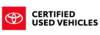 Toyota Certified logo 100x35